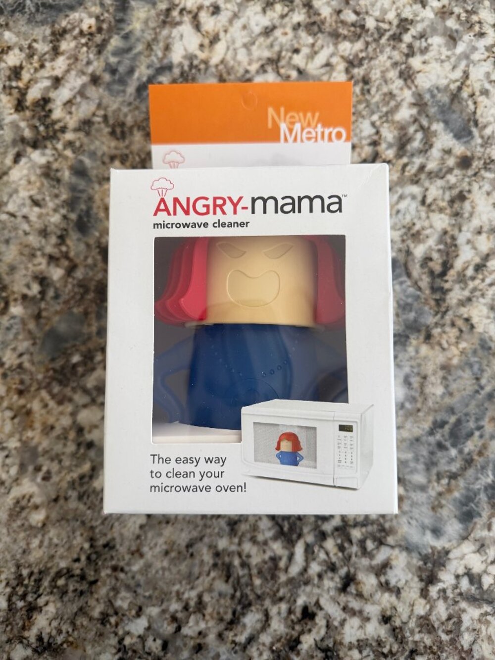NWT Angry Mama Easy Steam Microwave Cleaner